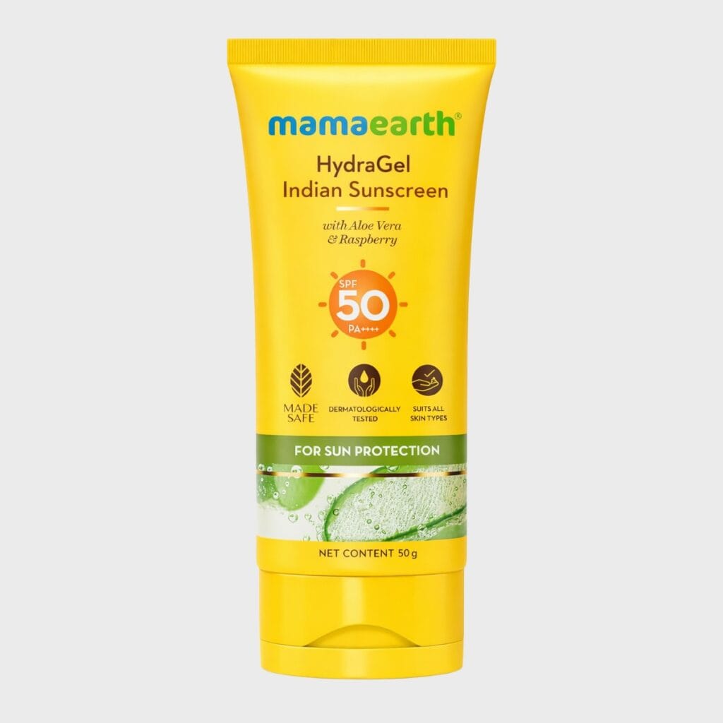 Mamaearth Hydra Gel Indian Sunscreen
