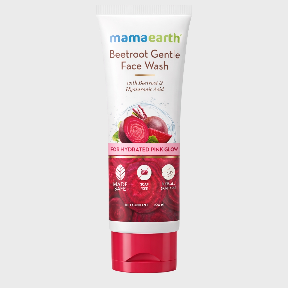 Mamaearth Beetroot Gentle Face Wash 100ml