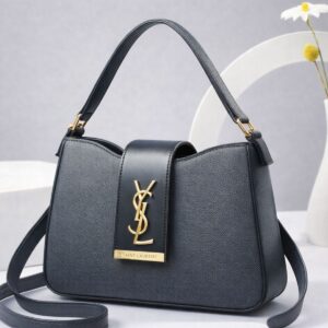 Luxury Classic Monogram Shoulder Bag – Black Edition