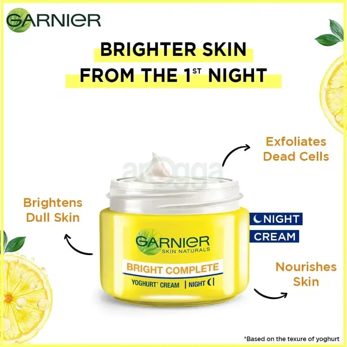 Garnier Bright Complete Vitamin C Night Sleeping Mask - Image 2