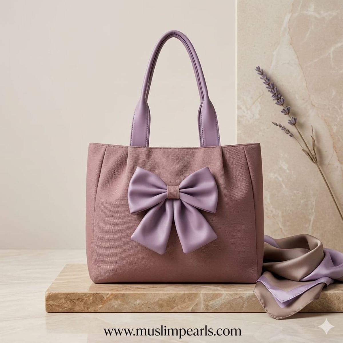 Luxe Bow Handbag
