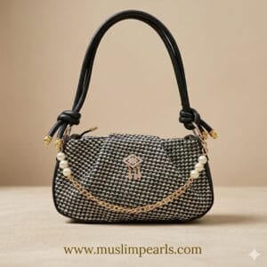 Pearl Chain Mini Shoulder Bag