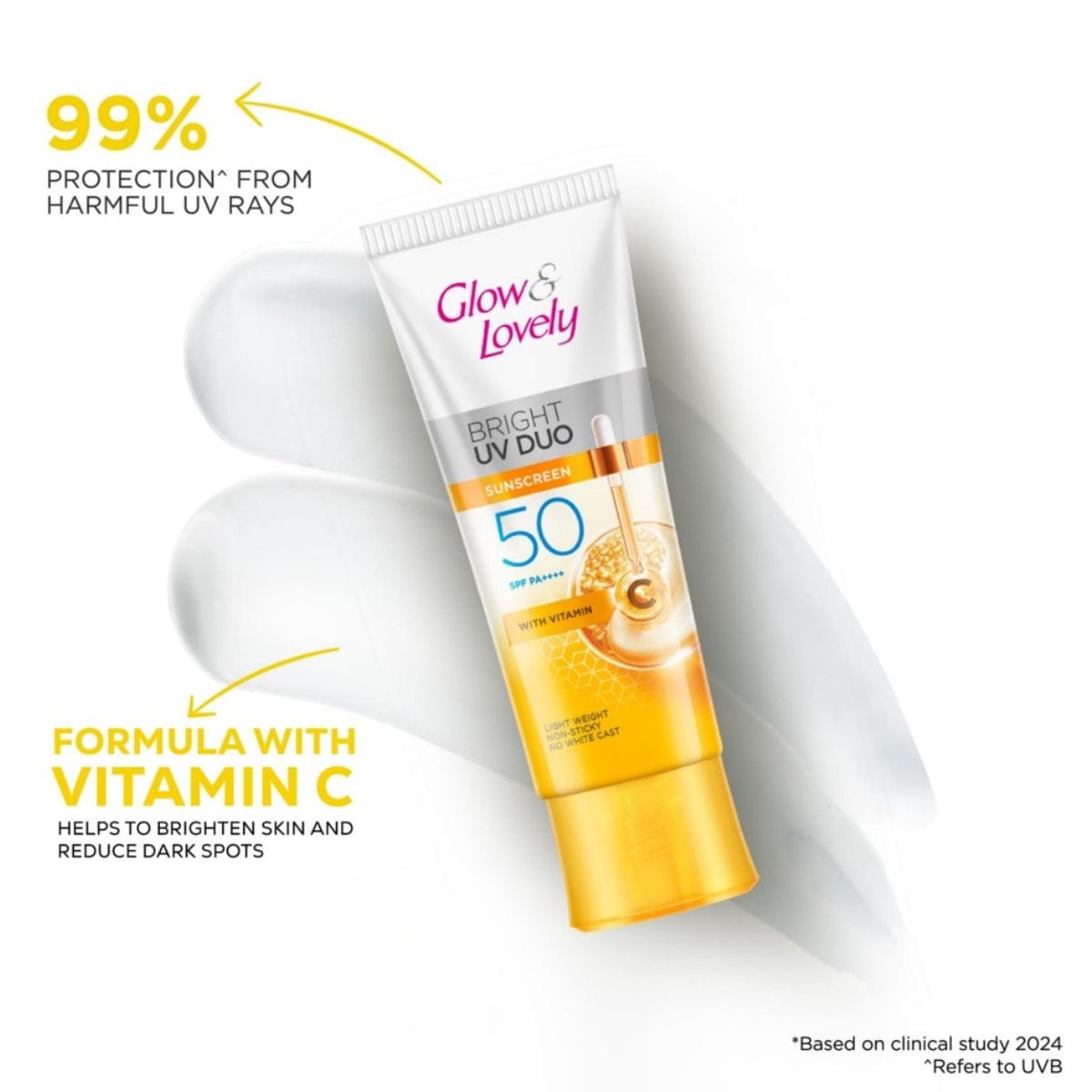 glow and lovely bright uv dew sunscreen spf 50 pa+++