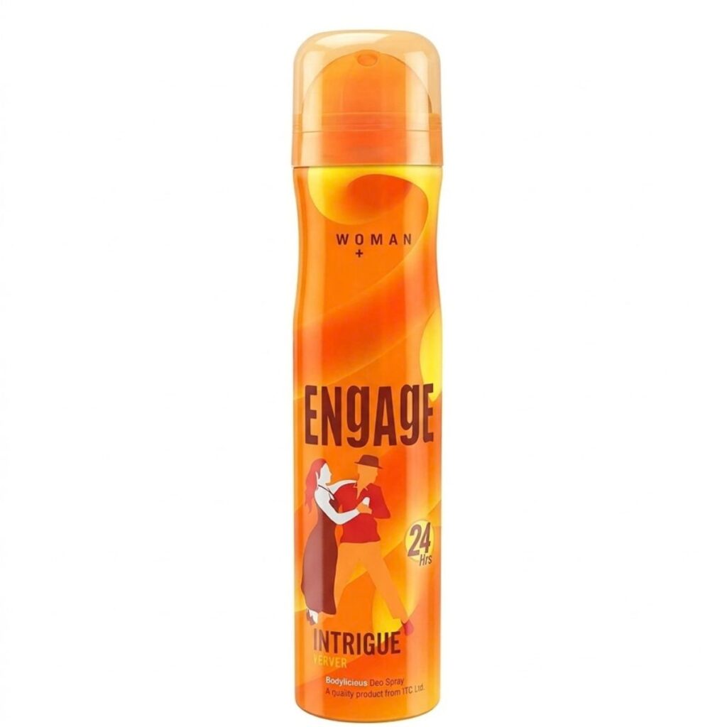 Engage Intrigue Woman Perfumed Deo Spray – 24H Freshness