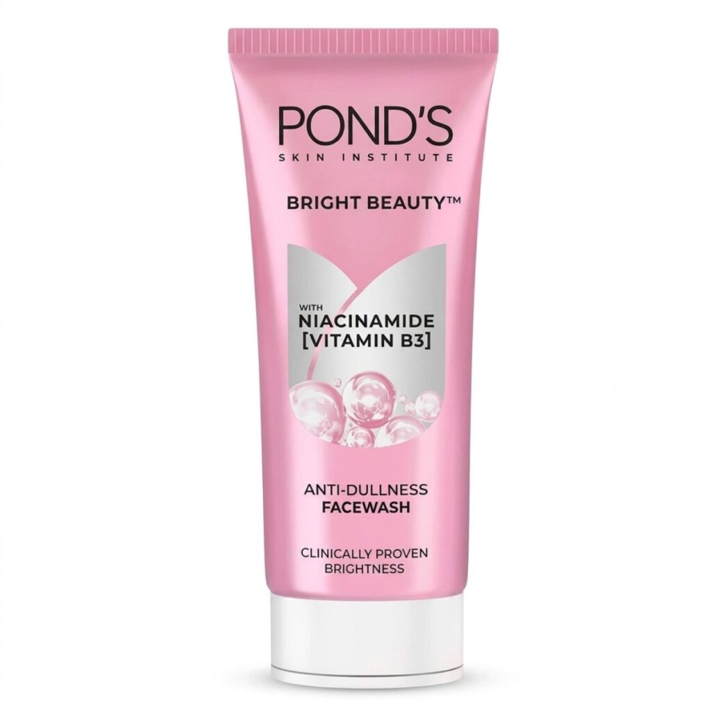 POND’S Bright Beauty Anti-Dullness Facewash with Niacinamide (Vitamin B3) Indian