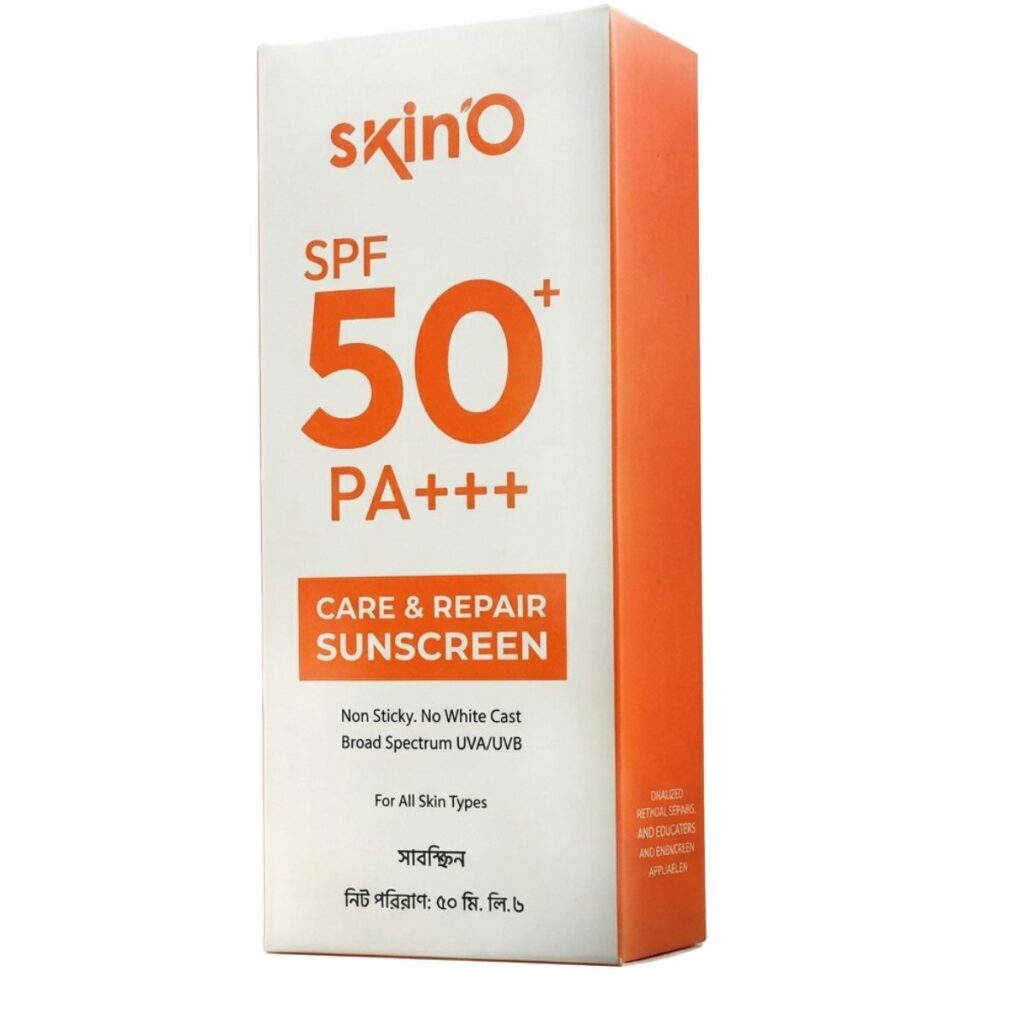 skin ‘O Care and Repair Sunscreen with SPF 50+ PA+++ 50ml