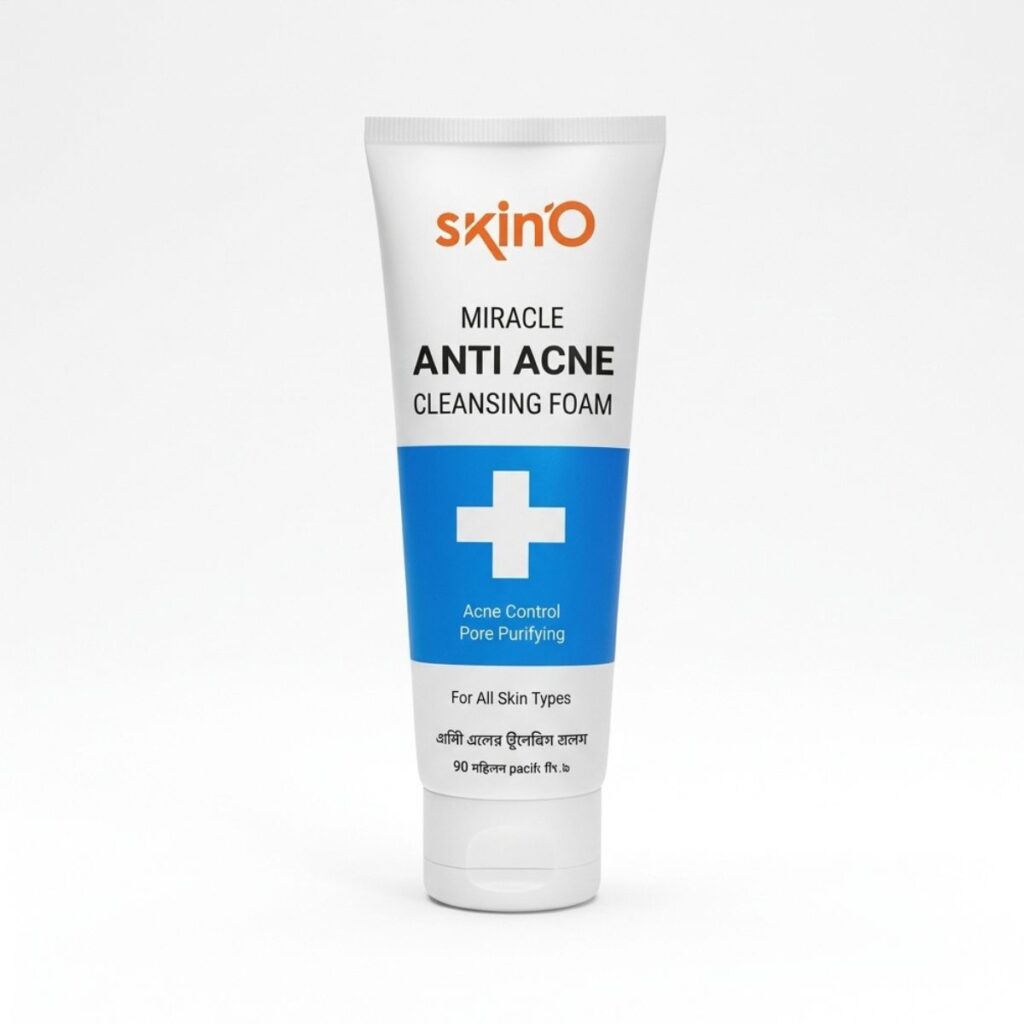 Skin’O Miracle Anti Acne Cleansing Foam