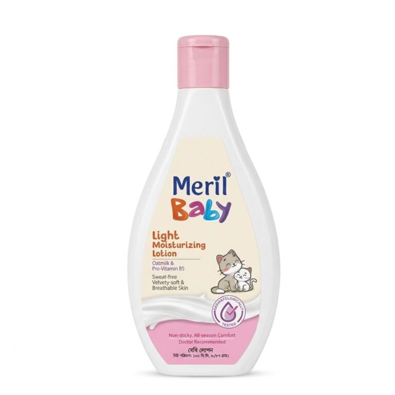 Meril Baby Light Moisturizing Lotion with Oatmilk & Pro-Vitamin B5