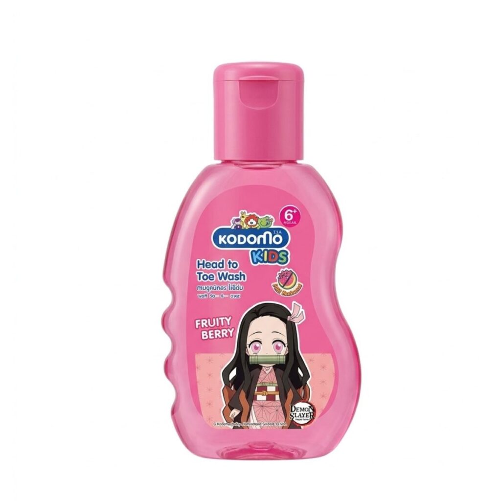 Kodomo Kids Head to Toe Wash Fruity Berry – 6+ Months
