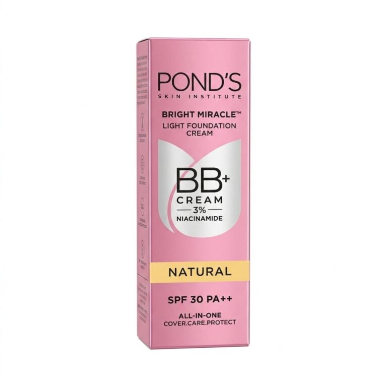 POND’S Bright Miracle BB+ Cream Natural SPF 30 PA++ with 3% Niacinamide