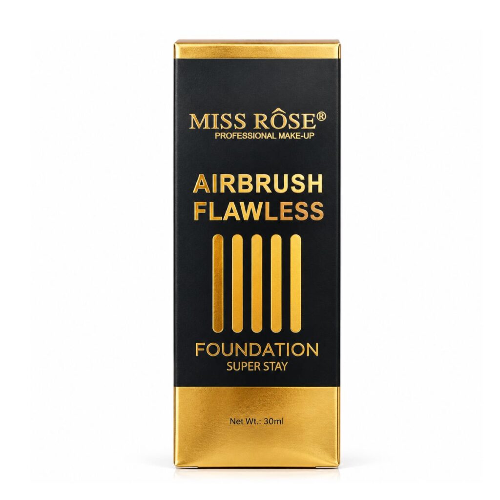 Miss Rose Airbrush Flawless Super Stay Foundation – 30ml