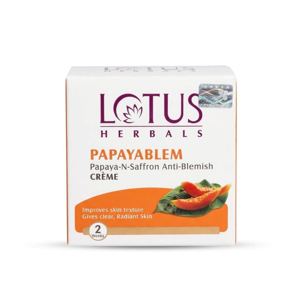 Lotus Herbals Papayablem Anti-Blemish Cream