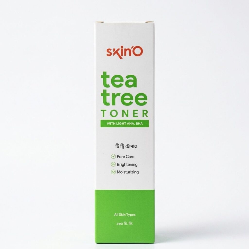 Skin'O Tea Tree Toner with AHA & BHA